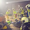 FW Kranenburg: Rund 75 Einsatzkräfte proben Menschenrettung bei Jahresübung in Nütterden