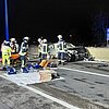 FW-BN: Fünf Verletzte bei Verkehrsunfall auf der A 565