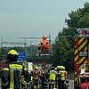 FW-OB: Schwerer Verkehrsunfall auf der A42 - Motorradfahrer verletzt