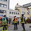 FW-BO: Dachstuhlbrand auf der Hermannshöhe - Besatzung eines Notarzteinsatzfahrzeuges entdeckt Brand