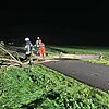 FW Sonsbeck: Einsatzbilanz des stürmischen Herbstwochenendes
