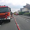 FF Bad Salzuflen: Drei Verletzte nach Wohnungsbrand in Schötmar / Feuerwehr rettet schwangere Frau über Steckleiter