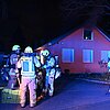 FW Pulheim: Sinnersdorf - Feuer im Dachgeschoss