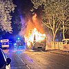 FW Düren: Feuerwehr Düren in der Nacht bei vier Einsätzen gleichzeitig gefordert
