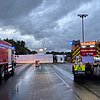 FW Bad Honnef: Umgestürzter LKW auf der A3 bei Bad Honnef sorgt für stundenlange Vollsperrung