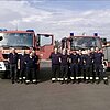FFW Schwalmtal: Sicherheit im Einsatz beginnt hinter dem Steuer - Feuerwehr Schwalmtal absolviert Lkw-Blaulichttraining