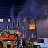 FW-E: Nächtlicher Wohnungsbrand - keine Verletzten
