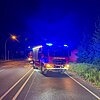 FW-DT: Orangene Kugel sorgt für nächtlichen Feuerwehreinsatz