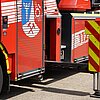 FW-OB: Feuer in Lagerhalle - Einsatz dauert an