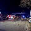FW Paderborn: Verkehrsunfall mit zwei Schwerstverletzten