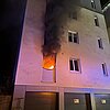FW Mettmann: Wohnungsbrand in einem Mehrfamilienhaus