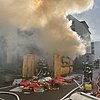 FW-DO: Müllcontainer brennt auf Klinikgelände