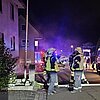 FW-AR: Interkommunale Herbstübung: Feuerwehren Arnsberg und Wickede erproben den Ernstfall