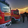 FW Grevenbroich: Feuerwehr sucht Gleitschirmflieger im Kraftwerk Neurath