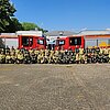 FW Xanten: Großer Prüfungstag der Grundlehrgänge der Feuerwehren Xanten, Sonsbeck und Alpen