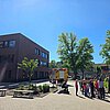 FW-WRN: Besuch der Feuerwehr an der Wiehagengrundschule: Brandschutz zum Anfassen