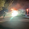 FW-DO: Lieferwagen steht in Vollbrand