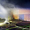FW Paderborn: Brand in einem Pferdestall auf einem landwirtschaftlichen Anwesen