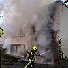 FW-GE: Brand im Betriebsgebäude
