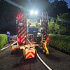 FW Datteln: Kleingebäudebrand - Gartenlaube in Vollbrand