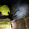 FW Alpen: Brand am Freizeitsee in Menzelen