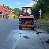 FW-EN: Traktor brennt