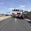 FW-BO: Verkehrsunfall mit vier Fahrzeugen auf der A40 - Rettungswagen der Feuerwehr beteiligt