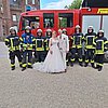 FW-KLE: Feueralarm bei der Hochzeit - ein Funken Romantik mit echtem Einsatz
