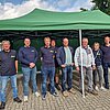 FW Xanten: Förderverein übergibt Pavillon an Einheit Birten