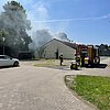FW Xanten: Brand in Asylunterkunft in Xanten - keine Verletzten, Gebäude unbewohnbar