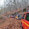 FW Porta Westfalica: 05.12.2025 - Absturz am Jakobsberg / 1 Person schwerverletzt