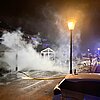 FW-WRN: Ausgedehnter Carportbrand in der Mozartstraße