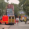FW Bad Oeynhausen: Feuer bei Entsorgungsbetrieb - brennendes Fass zügig gelöscht