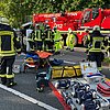 FW-BN: Eingeklemmte Person konnte befreit werden