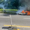 FW-DO: PKW in Vollbrand auf der B236