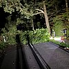 FW-Schermbeck: Hindernis auf FahrbAHN