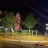 FW Bergheim: Wasserrohrbruch in Quadrath-Ichendorf - Trinkwasserversorgung wiederhergestellt Mehrere Keller vollgelaufen - Feuerwehr bis in die Nacht im Einsatz