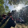 FW-BN: 3. Folgemeldung: Waldbrandeinheit arbeitet Hand in Hand mit serbischen und internationalen Einsatzkräften