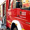 FW Alpen: gemeldeter Fahrzeugbrand auf der A57