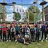 FW Xanten: Teambuilding für die Jugendfeuerwehr im Kletterpark