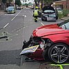 FW-OB: Verkehrsunfall - PKW überschlägt sich auf der Buschhausener Straße