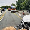 FW-MH: Verkehrsunfall auf der BAB 40 - mehrere verletzte Personen