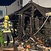 FW Finnentrop: Gartenhüttenbrand in Finnentrop-Fretter