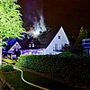 FW-E: Nächtlicher Dachstuhlbrand in Essen-Bredeney
