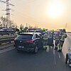 FW-OB: Verkehrsunfall auf der BAB 42