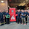 Feuerwehr Goch: AED am Feuerwehr-Gerätehaus Pfalzdorf ist öffentlich zugänglich