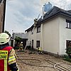 Feuerwehr Goch: Dachstuhlbrand nach Blitzeinschlag