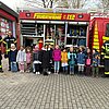 FW-KLE: Mutig im Notfall: Vorschulkinder besuchen die Freiwillige Feuerwehr Bedburg-Hau