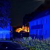 FW Witten: Zwei Gartenlauben im Vollbrand