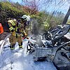 FW-EN: PKW Brand am Gemeinschaftskrankenhaus - Massive Hitzeentwicklung beschädigt weiteres Fahrzeug